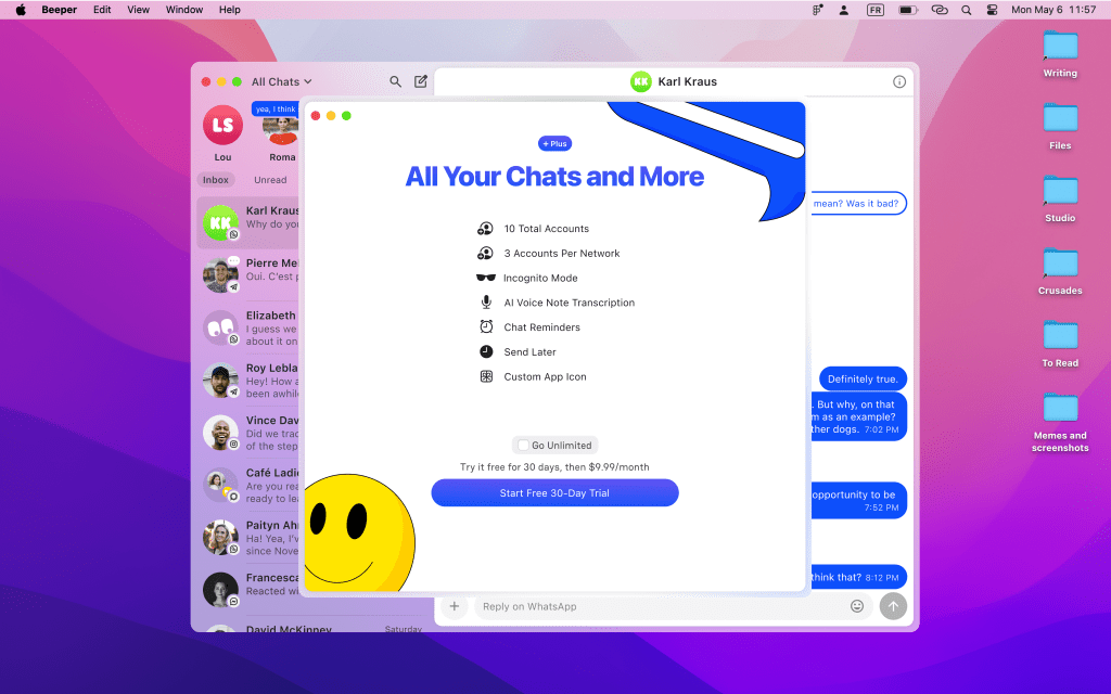 beeper’s-all-in-one-messaging-app-relaunches-with-an-on-device-model-and-premium-upgrades