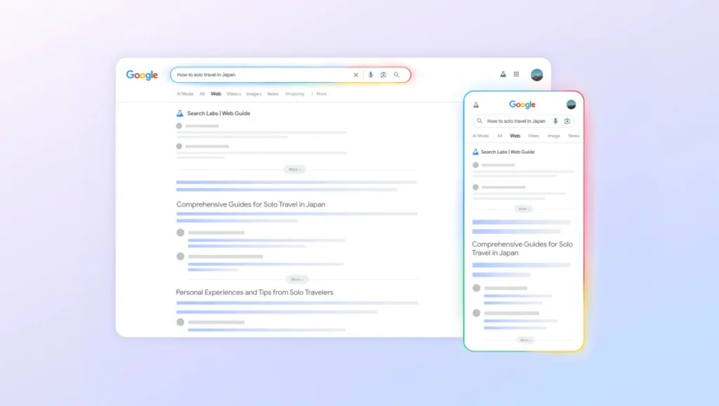 google’s-new-web-guide-search-experiment-organizes-results-with-ai
